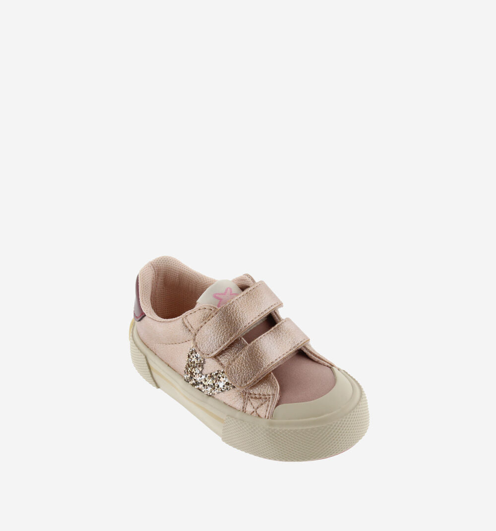 Sneakers rosa glitter