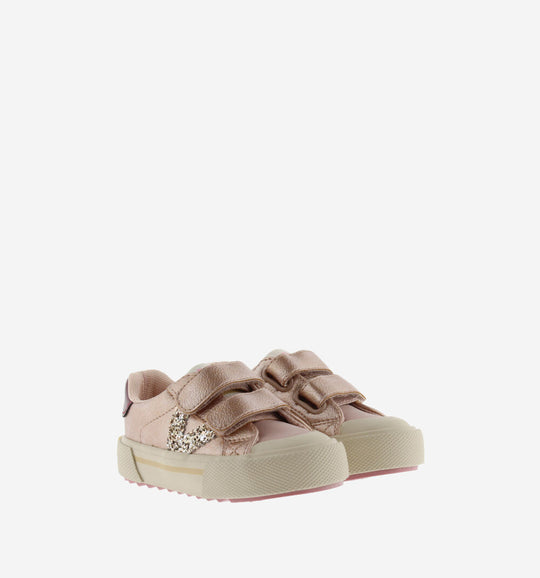 Sneakers rosa glitter