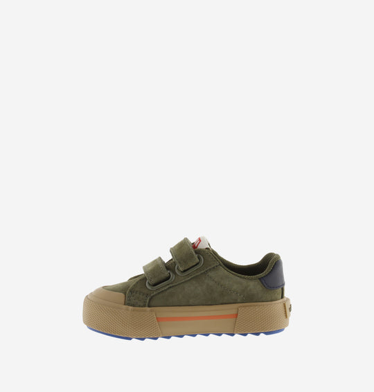Sneakers con strappi in Camoscio