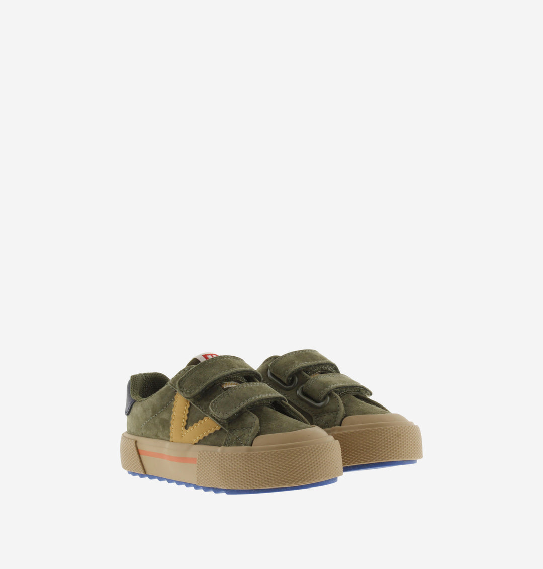 Sneakers con strappi in Camoscio