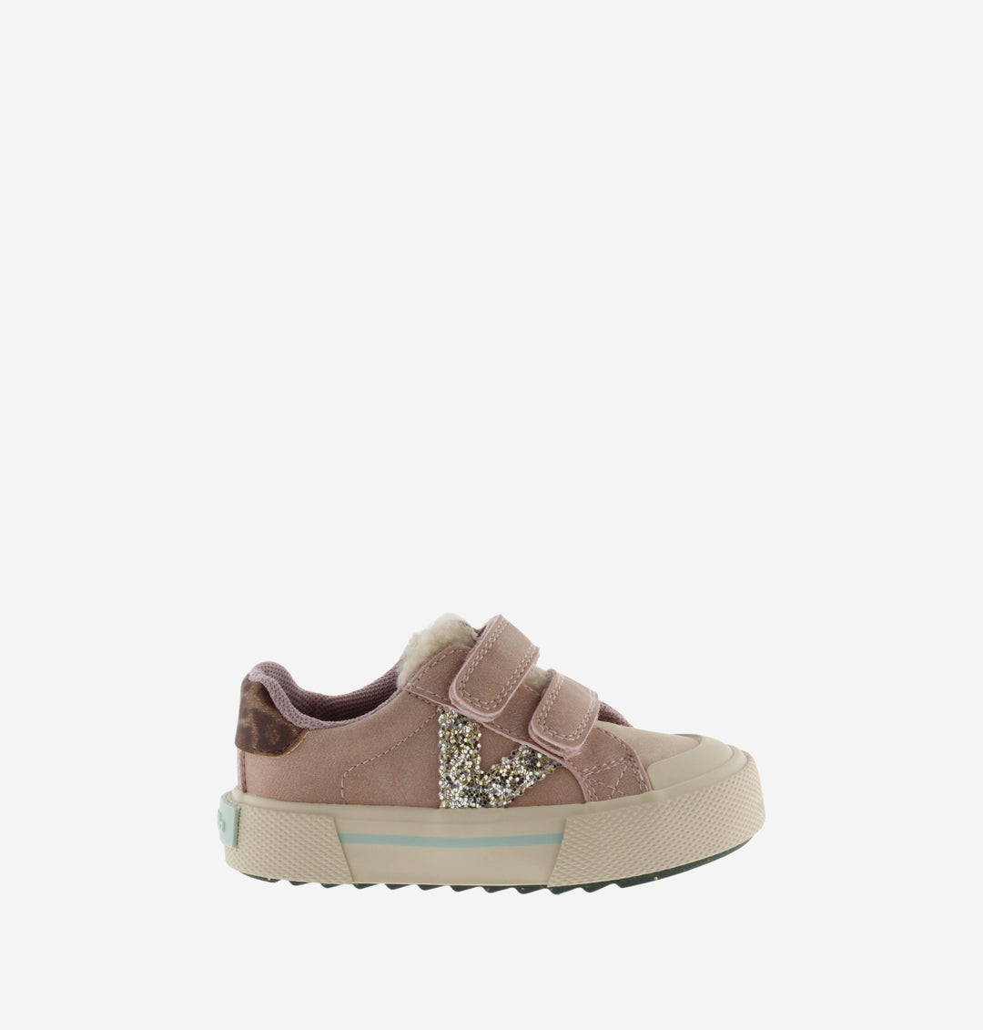 Sneakers con strappi Glitter