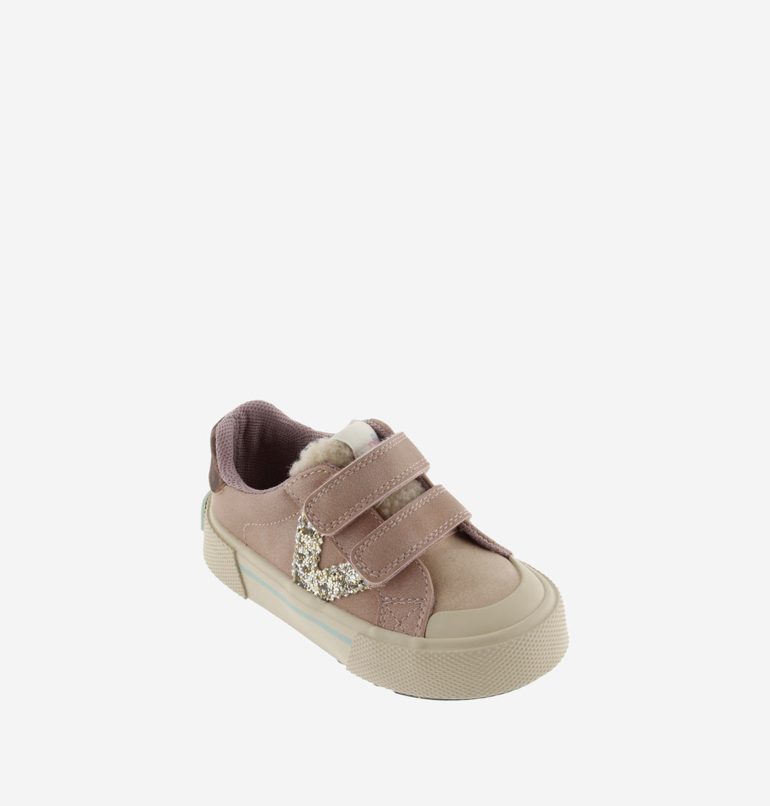 Sneakers con strappi Glitter