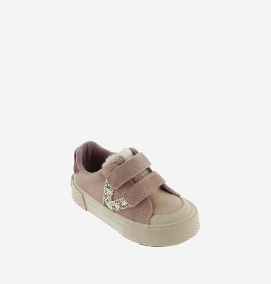 Sneakers con strappi Glitter