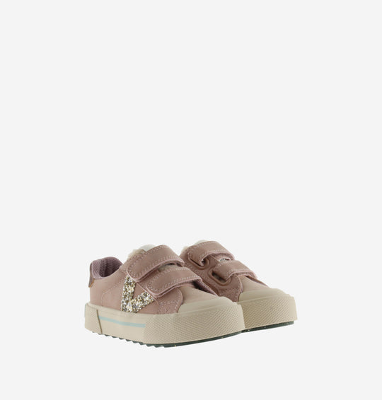 Sneakers con strappi Glitter
