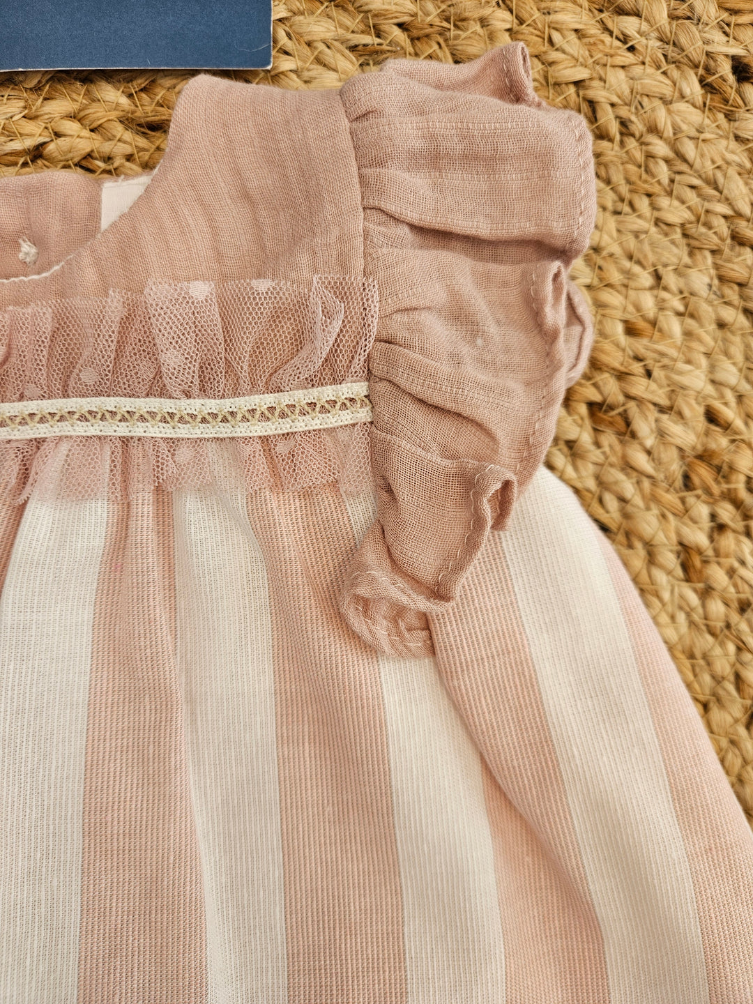 Abitino con culotte righe