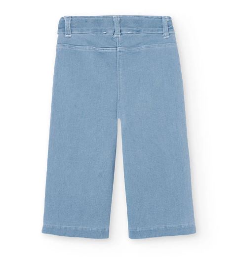 Pantalone a palazzo  in denim
