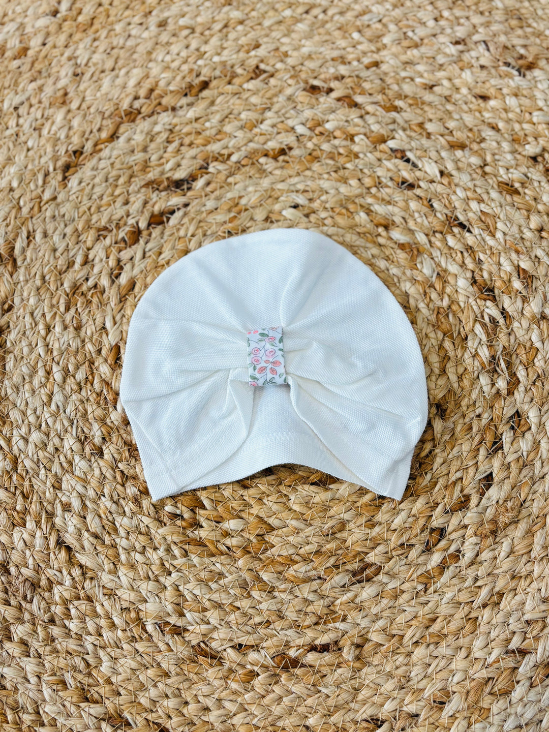 Turbante in piquet di cotone