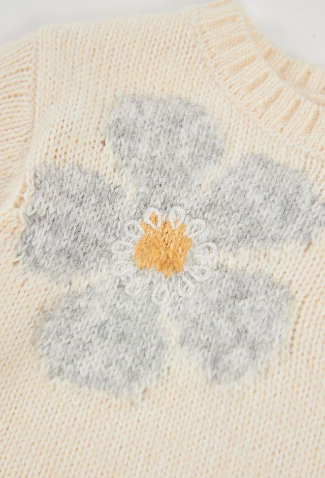 Maglione fiori