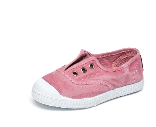 Sneakers in tela rosa
