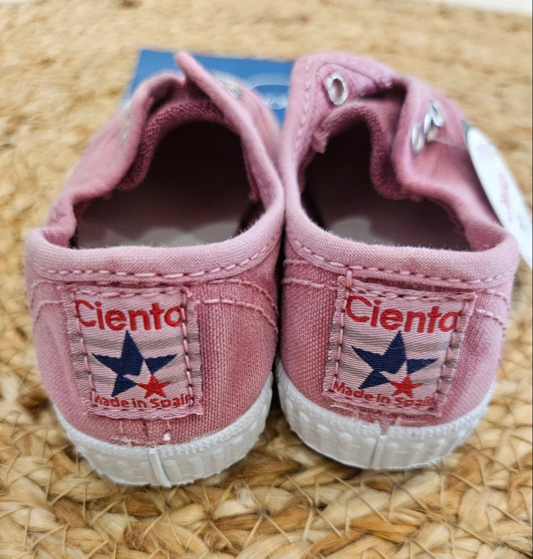 Sneakers in tela rosa