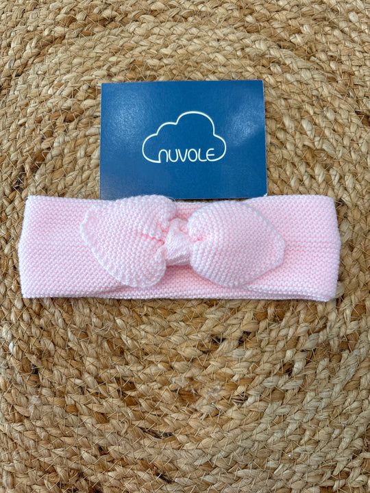 Fascia in lana rosa