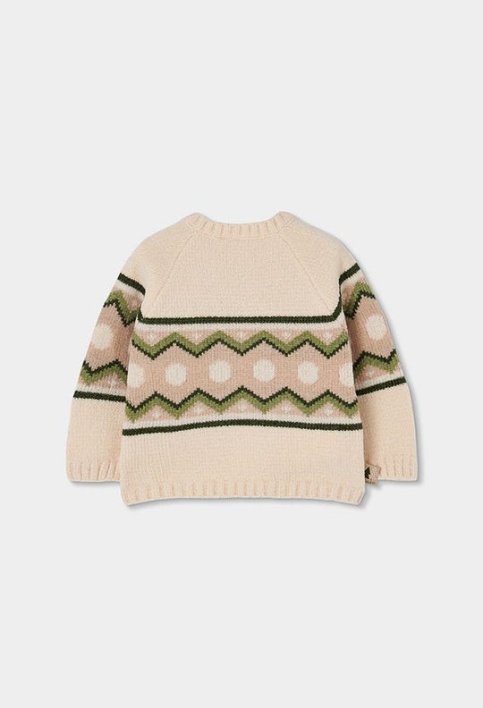 Completo con maglione in ciniglia