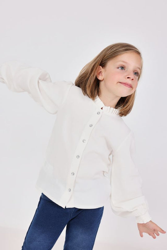 Camicia in popeline di cotone