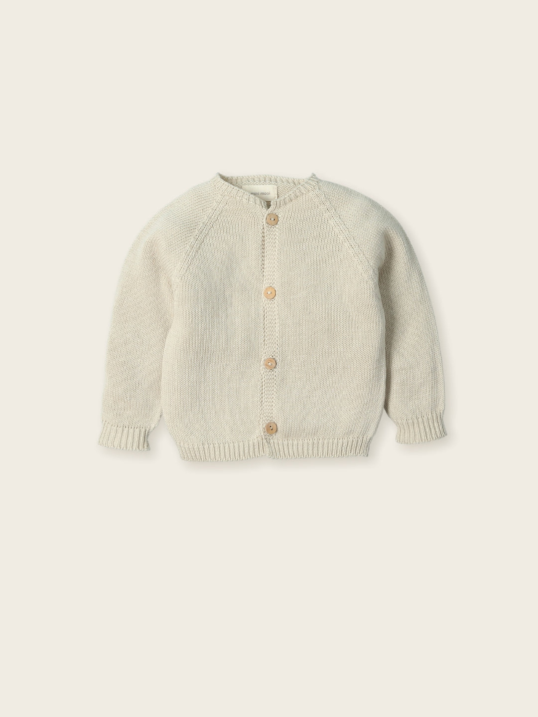 Cardigan in cotone organico Mousse