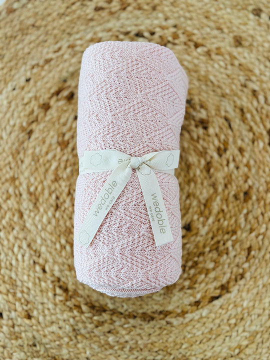 Coperta in lana rosa SWEET