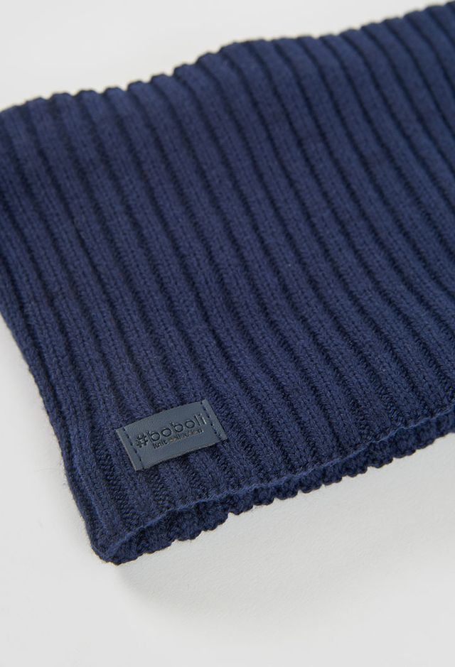 Scaldacollo a coste blu