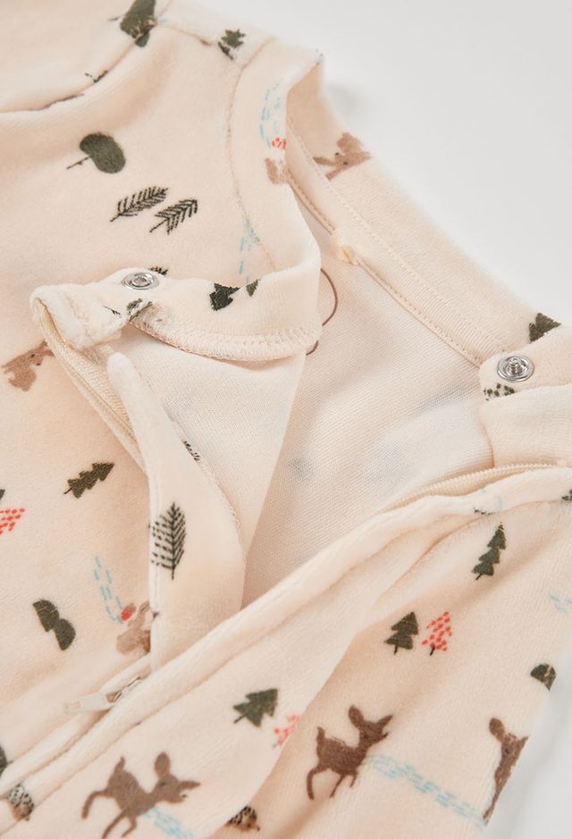 Tutina con zip Foresta