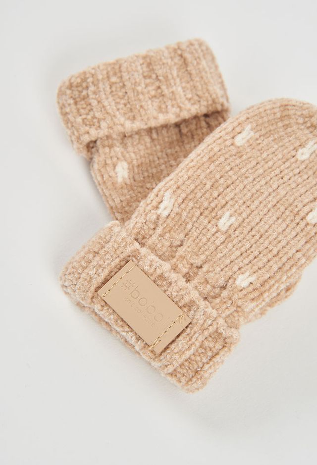 Muffole in lana cerbiatto