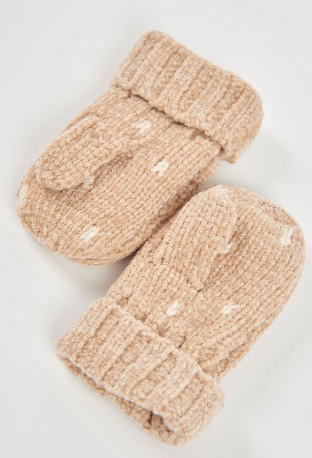 Muffole in lana cerbiatto