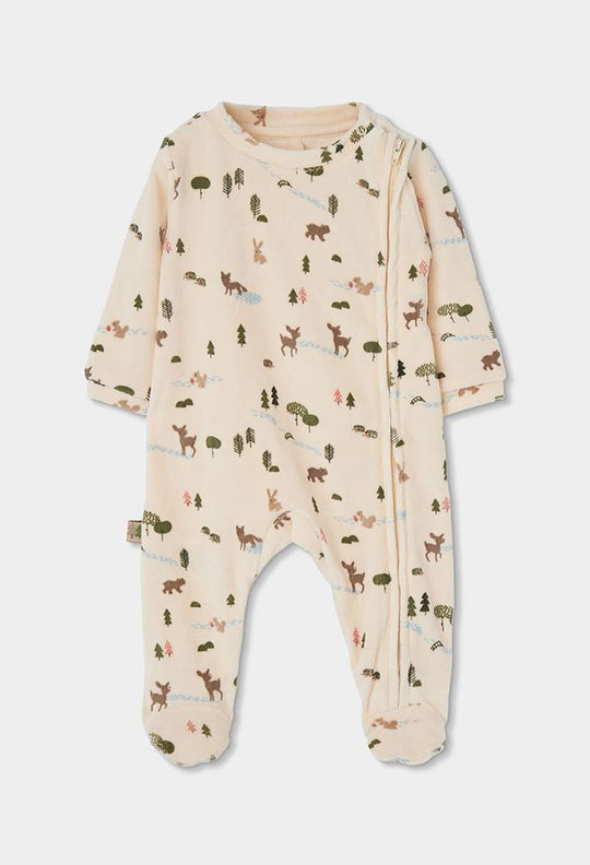 Tutina con zip Foresta