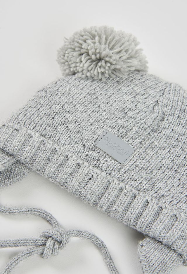 Cappello in lana grey