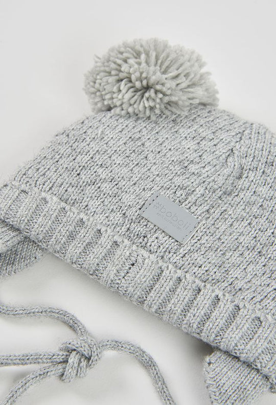 Cappello in lana grey
