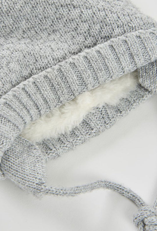 Cappello in lana grey