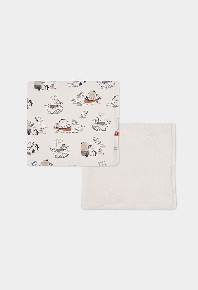 Coperta in pile Pinguini