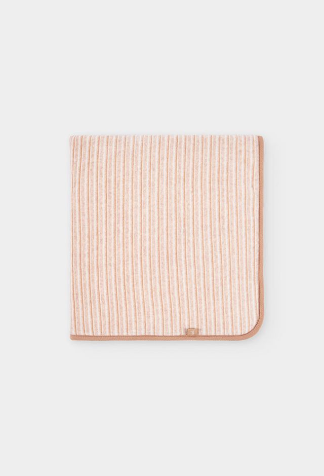 Coperta reversibile in ciniglia e cotone