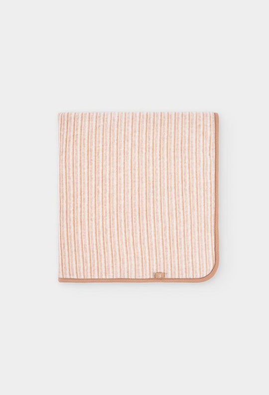Coperta reversibile in ciniglia e cotone