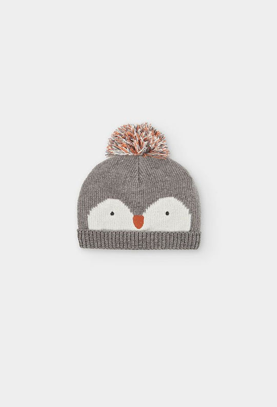 Cappello in lana pinguino