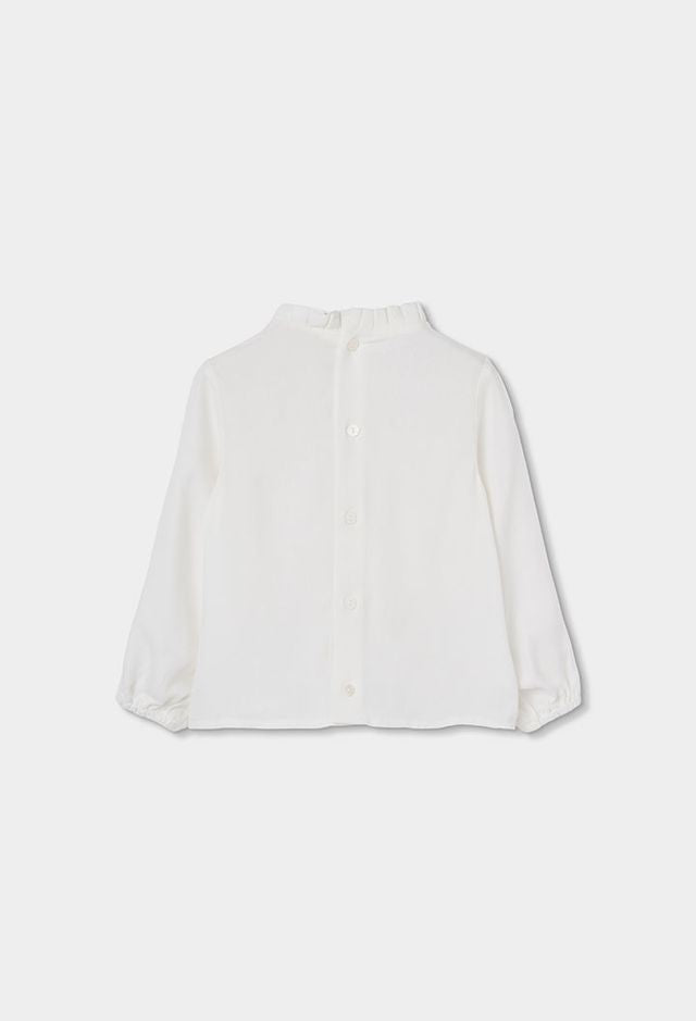 Camicia in cotone lavorata