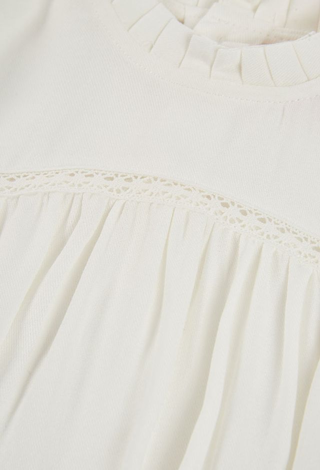 Camicia in cotone lavorata