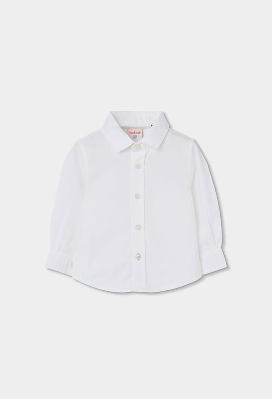 Camicia in cotone bianca