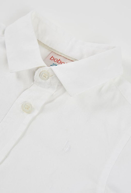 Camicia in cotone bianca