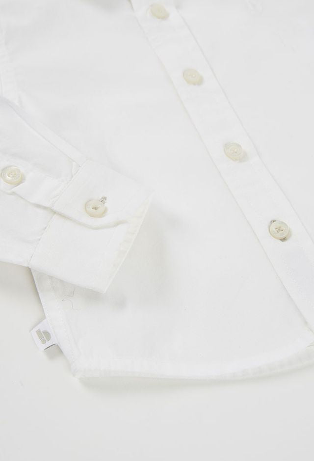 Camicia in cotone bianca